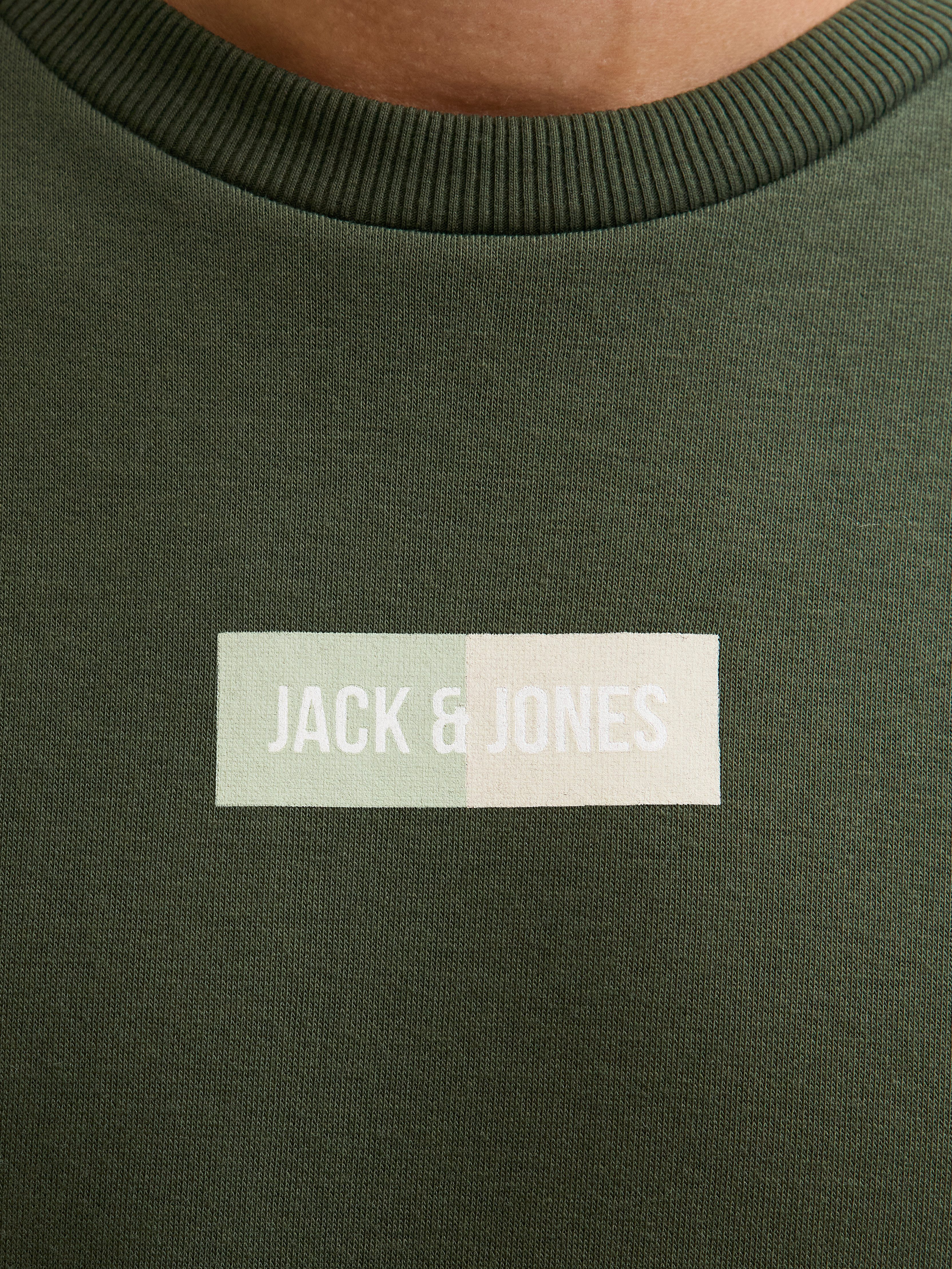 Jack & Jones Sweater JJPAN SWEAT CREW NECK günstig online kaufen