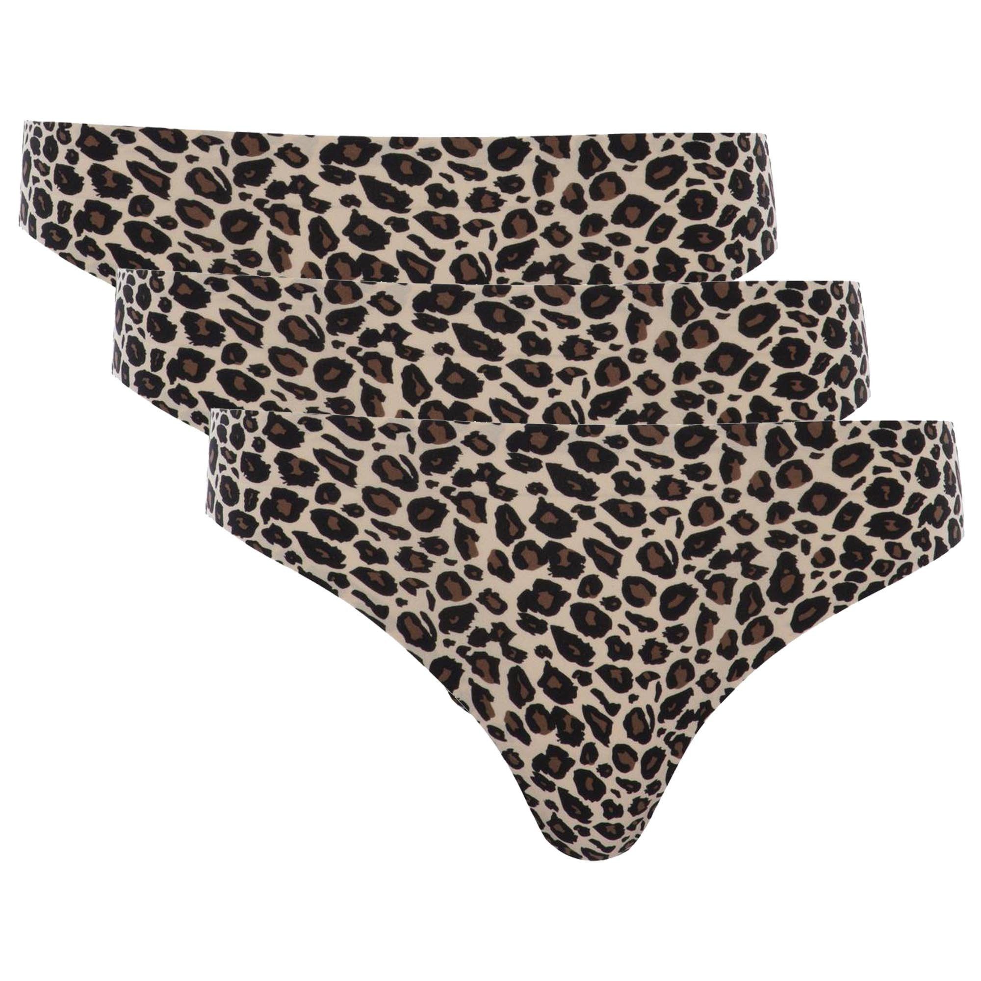 String Damen String 3er Pack Synthetisch SOFTSTRETCH