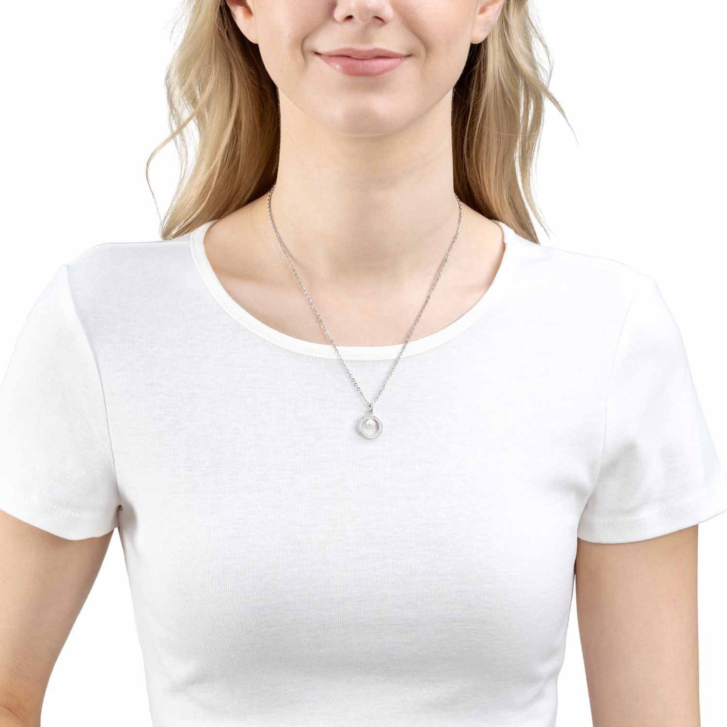 LEONARDO Kette mit Anhänger Halskette A...