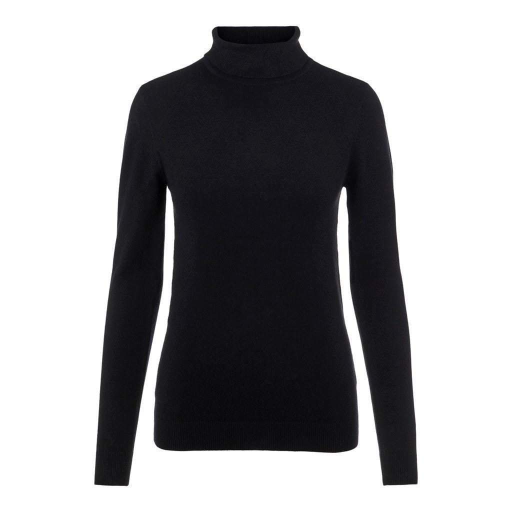 Object Rollkragenpullover Thess (1-tlg) Black