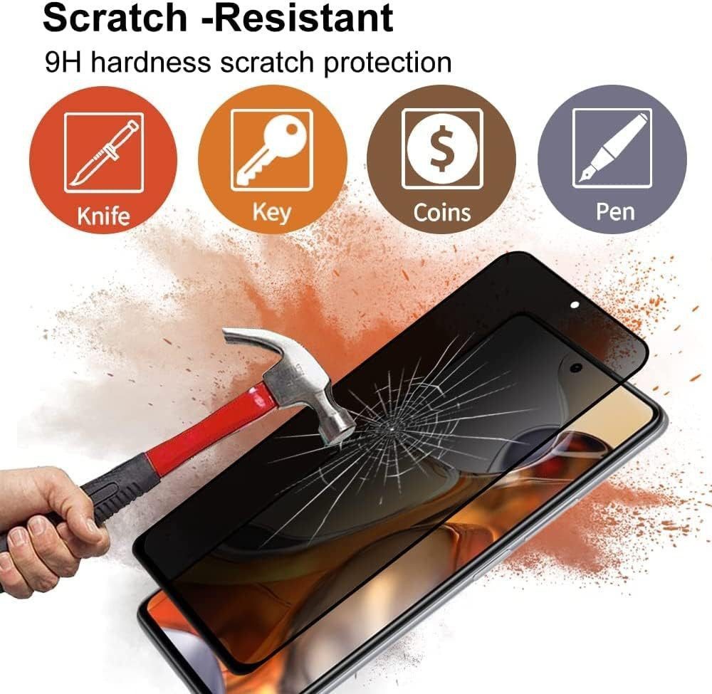 Baker Sichtschutzfolie 2x Panzerglas Blickschutz Samsung Galaxy S26 S26 Plus S26 Ultra, (2 Pack), Privacy Schutzglas Displayschutzfolie Schutzfolie