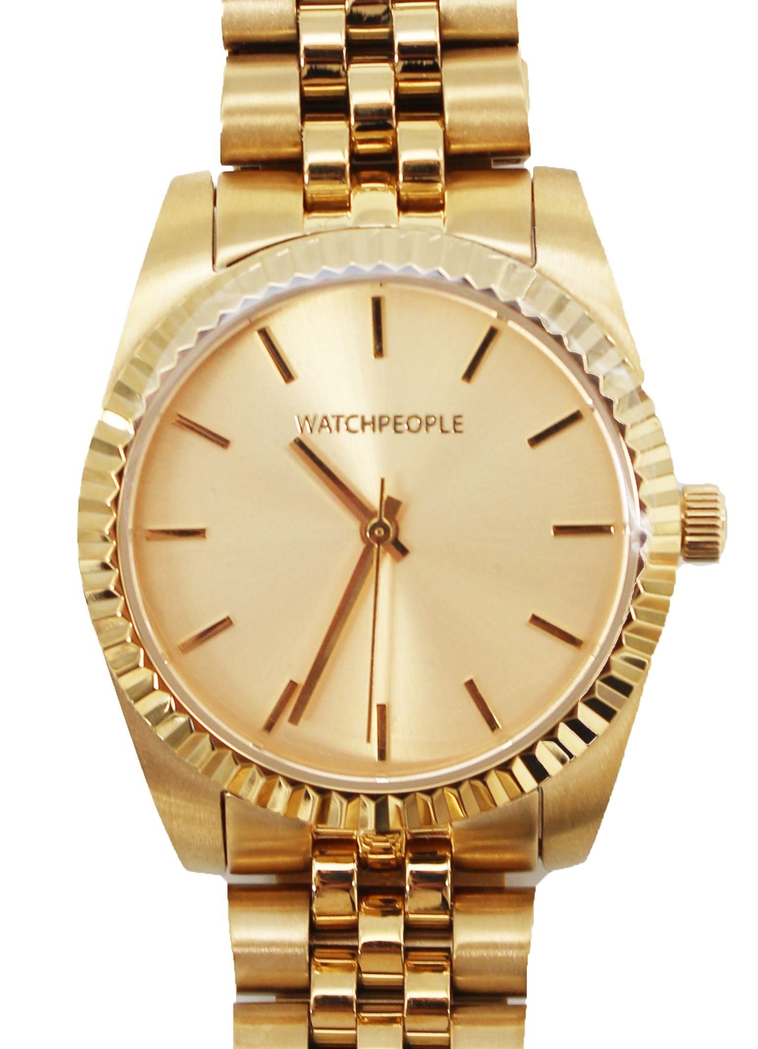 Watchpeople Quarzuhr BS Grace WP BSL044-01, flach, schlicht, bunt