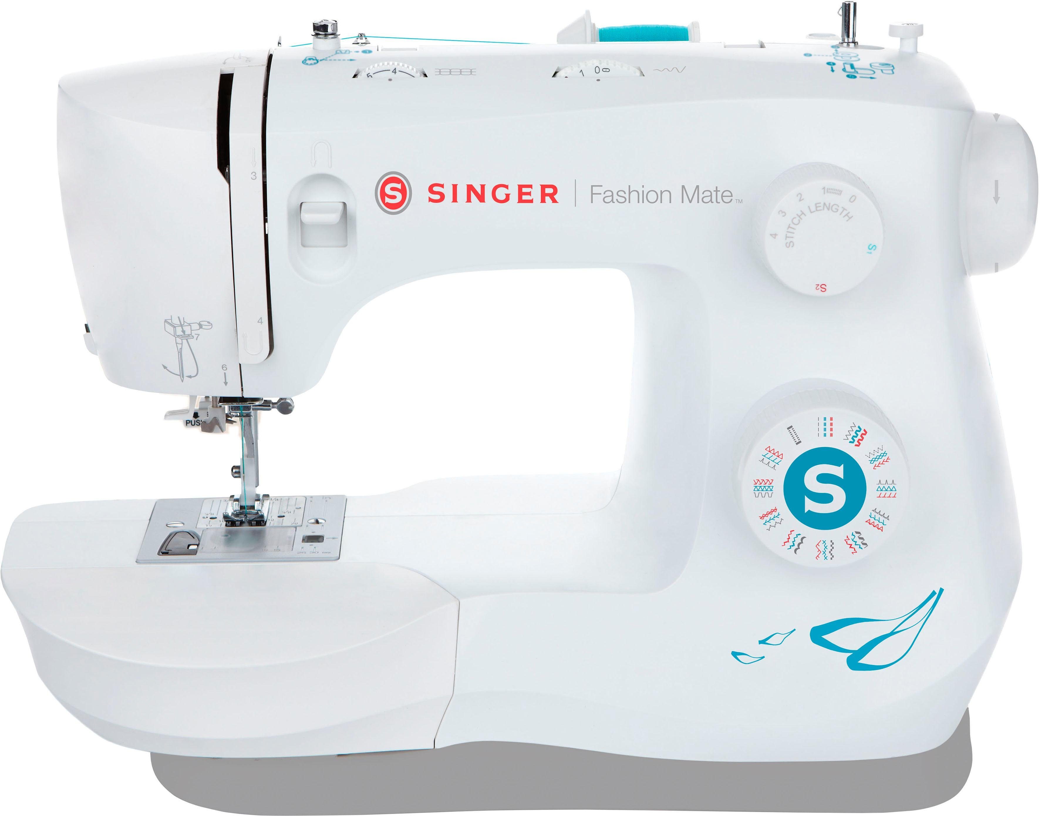 Singer Freiarm-Nähmaschine Fashion Mate 3342, 32 Programme