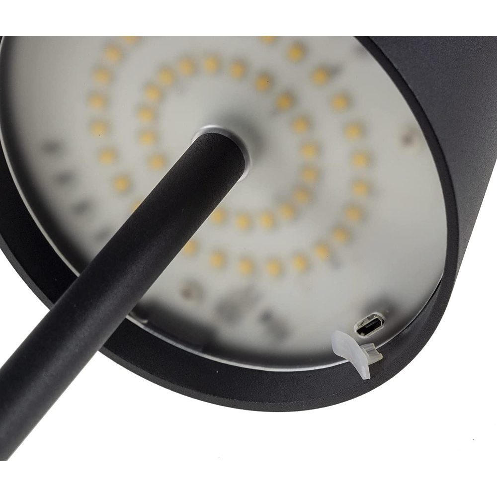 USB GelldG aufladbar LED Tischleuchte Tischlampe Akku Tischleuchte Dimmbar LED