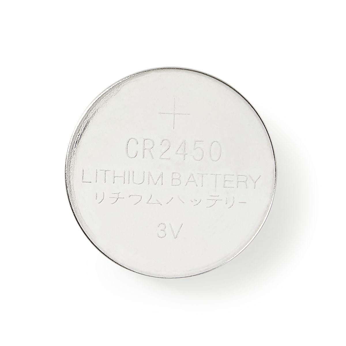 Nedis BALCR24505BL Batterie, (5 St), einsatz, funktion, nedis lithium knopfzellen cr2450