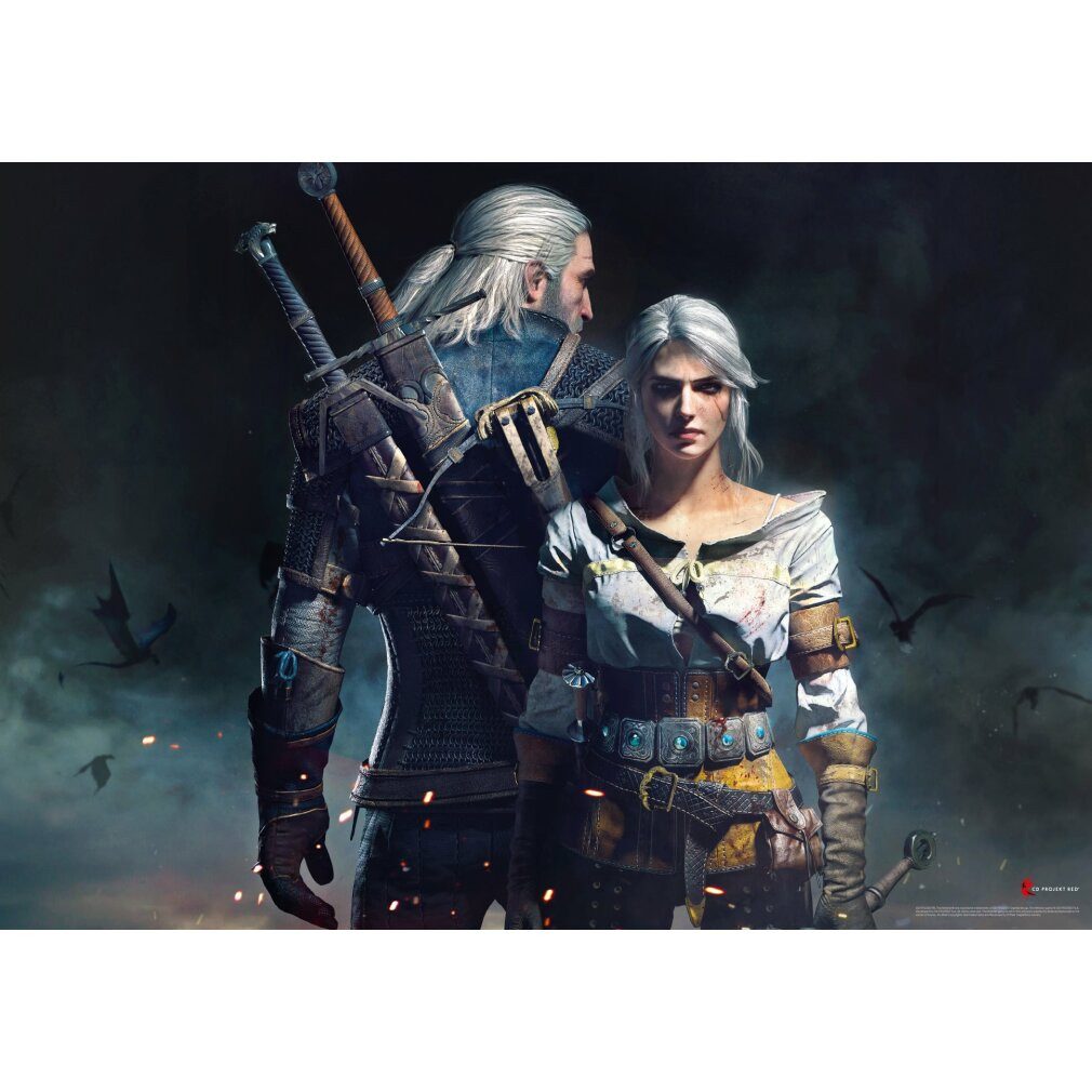 Good Loot Puzzle Puzzle Witcher - Geralt & Ciri 1000 Teile, Puzzleteile
