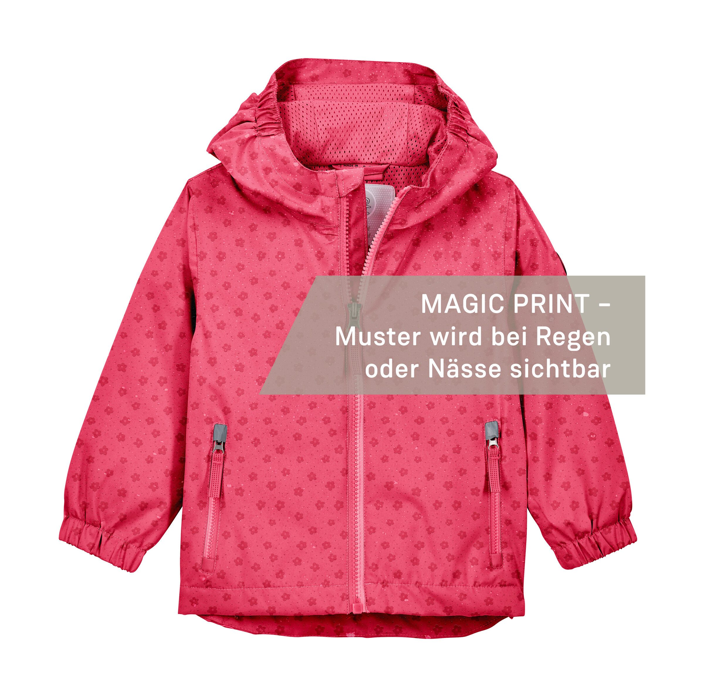 first instinct by killtec Funktionsjacke FIOS 27 MNS JCKT Magic Print Funktionsjacke, wasserdicht, verlängerbare Ärmel