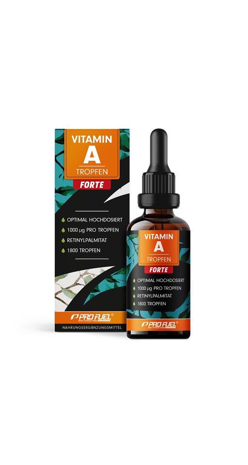 ProFuel Vitamin A Forte 1800 Tropfen 50ml Tropfen, 50 ml, Tropfen