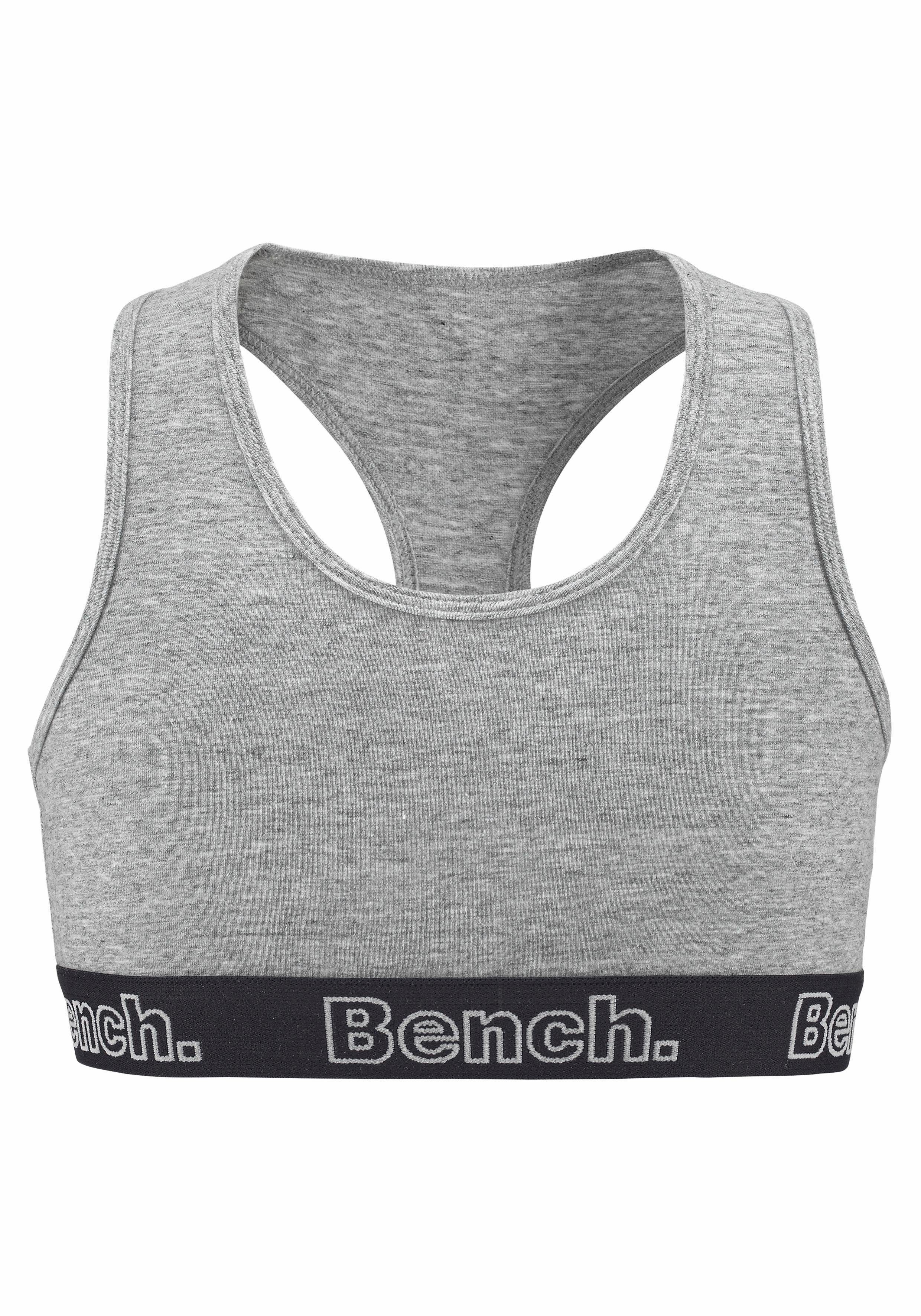 Bench. Bustier (Packung, 3-tlg) in sportlicher Optik mit Ringerrücken