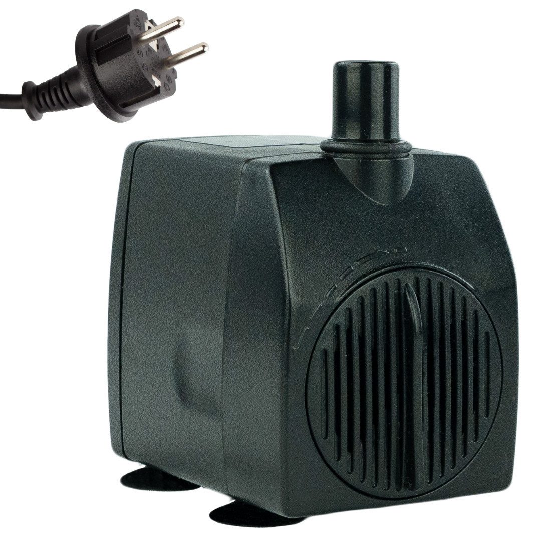 KERRY Springbrunnenpumpe Wasserpumpe 230 V – 950 L/H, nur 14 Watt, 10m Kabel, 180 cm Förderhöhe (2-tlg)