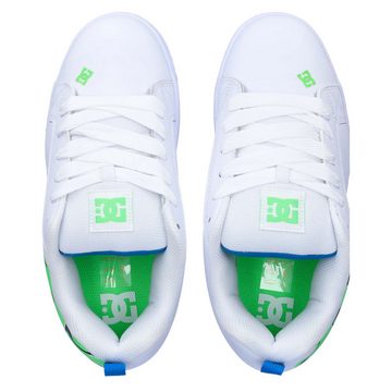 DC Shoes DC Shoes Court Graffik White/Lime/Turquoise Sneaker