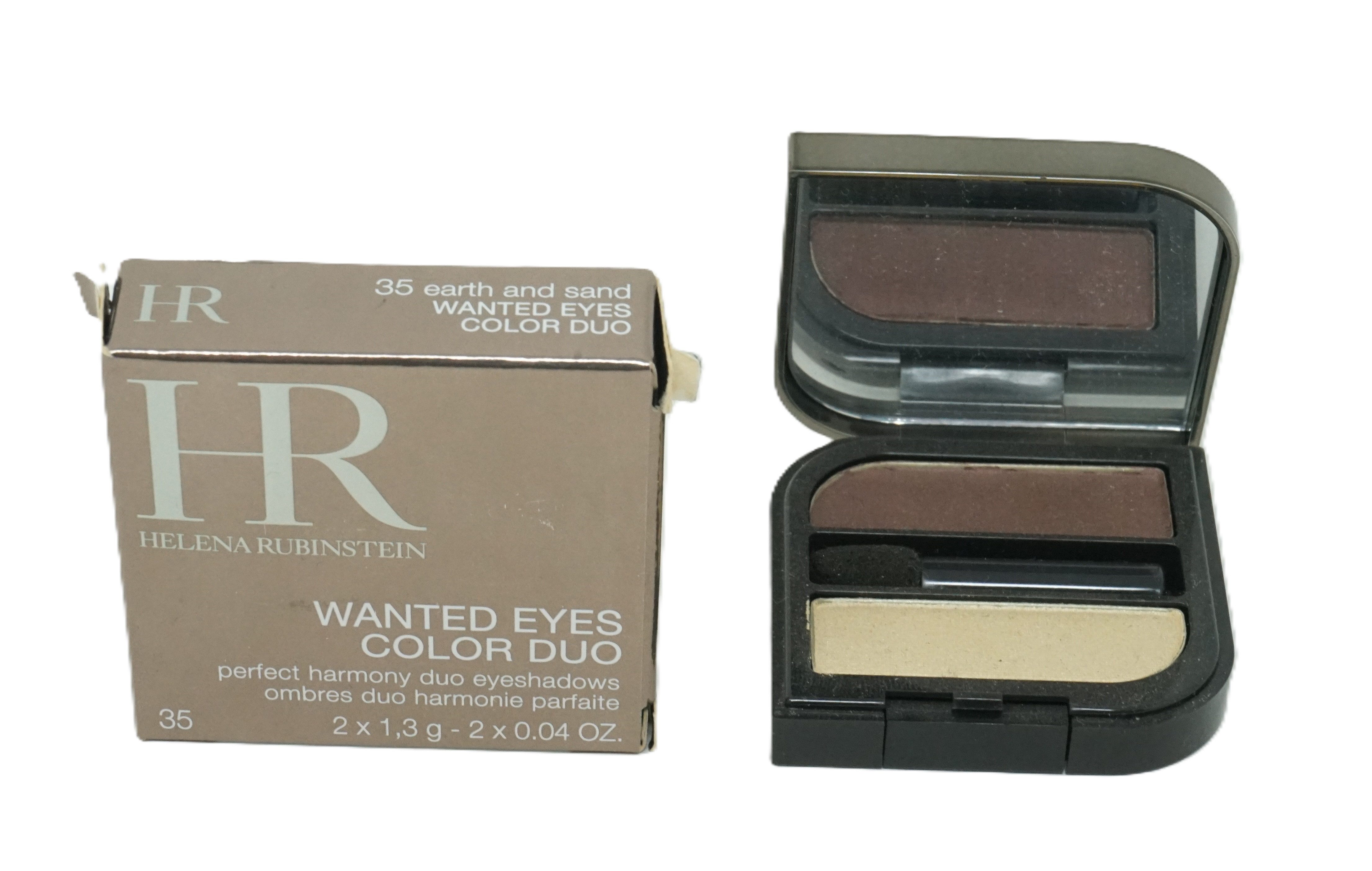 Helena Rubinstein Lidschatten Helena Rubinstein Wanted Eyes Duo Lidschatten 35 Earth and Sand 2x1,3g