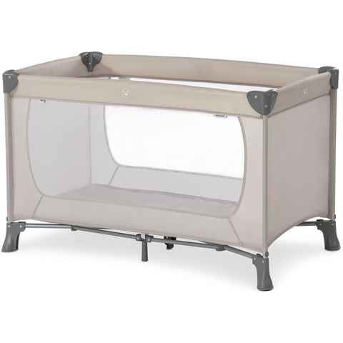 Hauck Baby-Reisebett Dream N Play, beige, inkl. Transporttasche