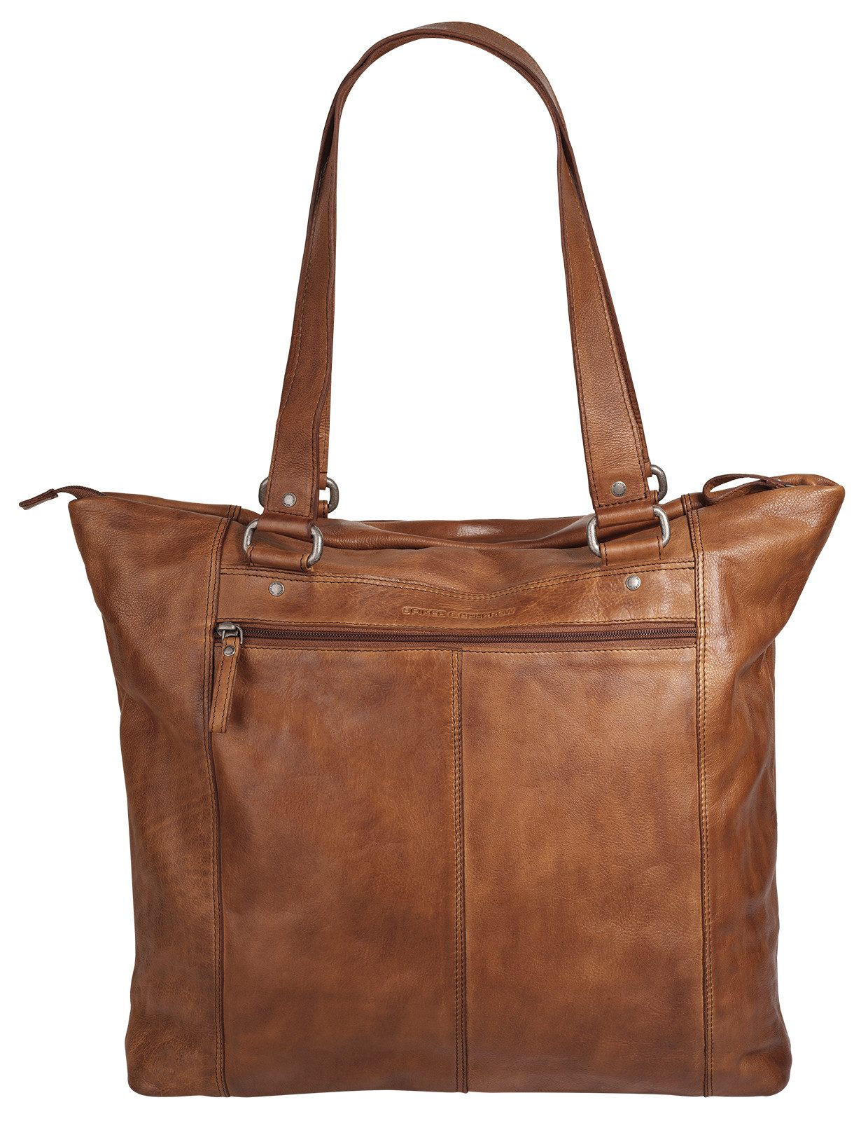 Spikes & Sparrow Shopper, echt Leder