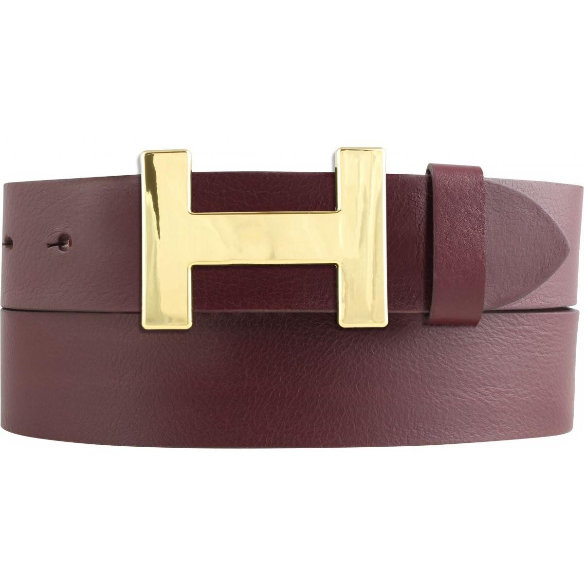 BELTINGER Ledergürtel Designer Gürtel HENRY aus Vollrindleder 4 cm - Eleganter Ledergürtel f (1-St)