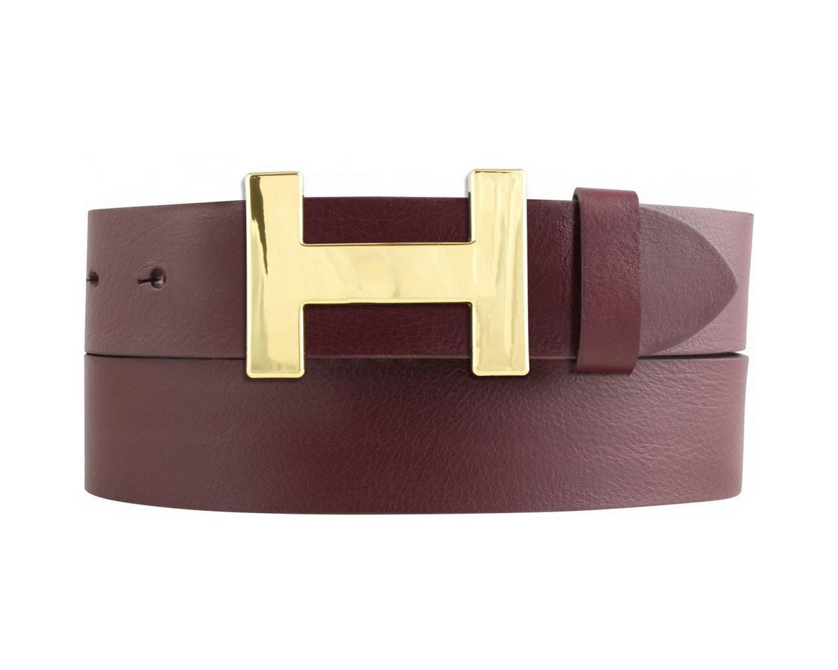BELTINGER Ledergürtel Designer Gürtel HENRY aus Vollrindleder 4 cm - Eleganter Ledergürtel f (1-St)
