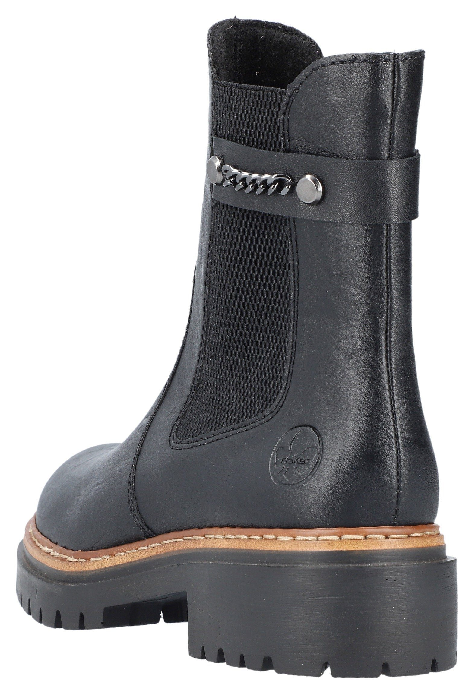 Rieker Chelseaboots mit feiner Zierkette – Bild 2 von 5