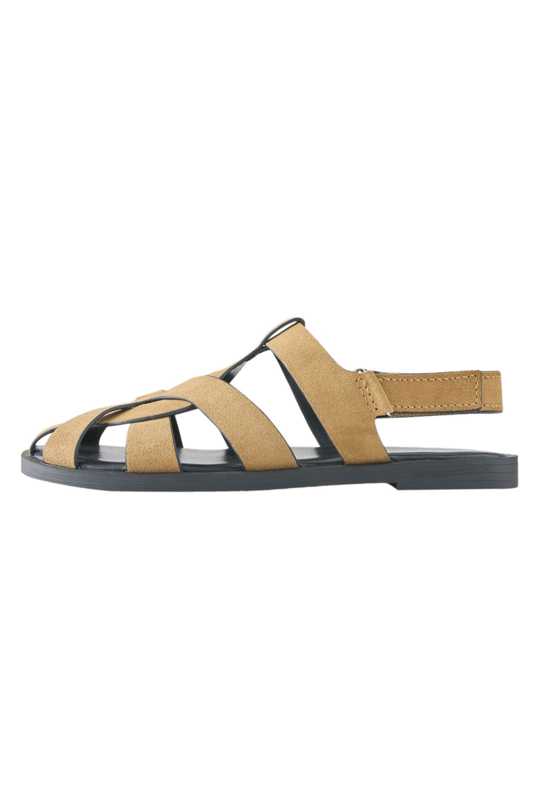 Next Forever Comfort® flache Fischersandalen aus Leder Sandale