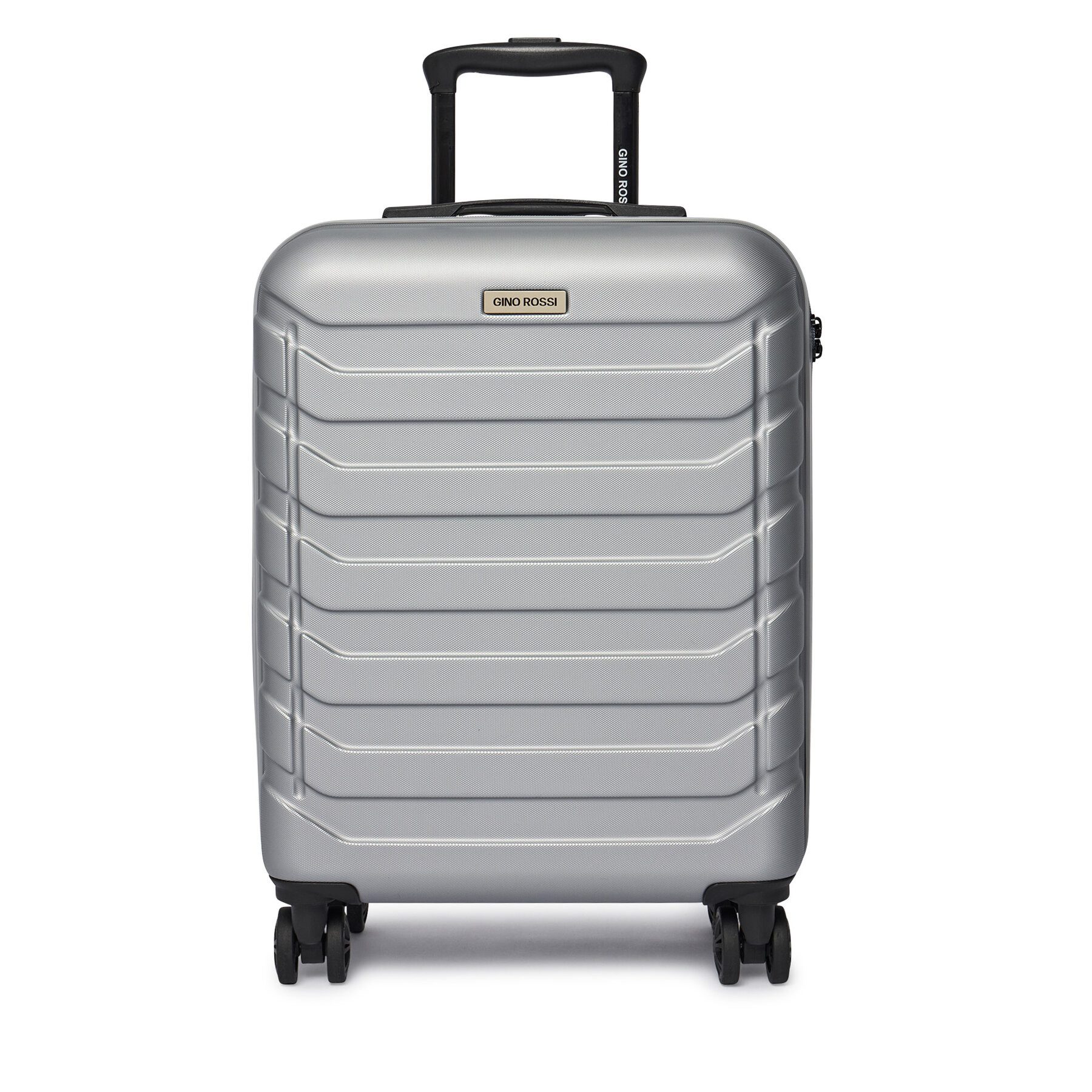 GINO ROSSI Aktentasche Gino Rossi Unisex Kabinenkoffer Silber