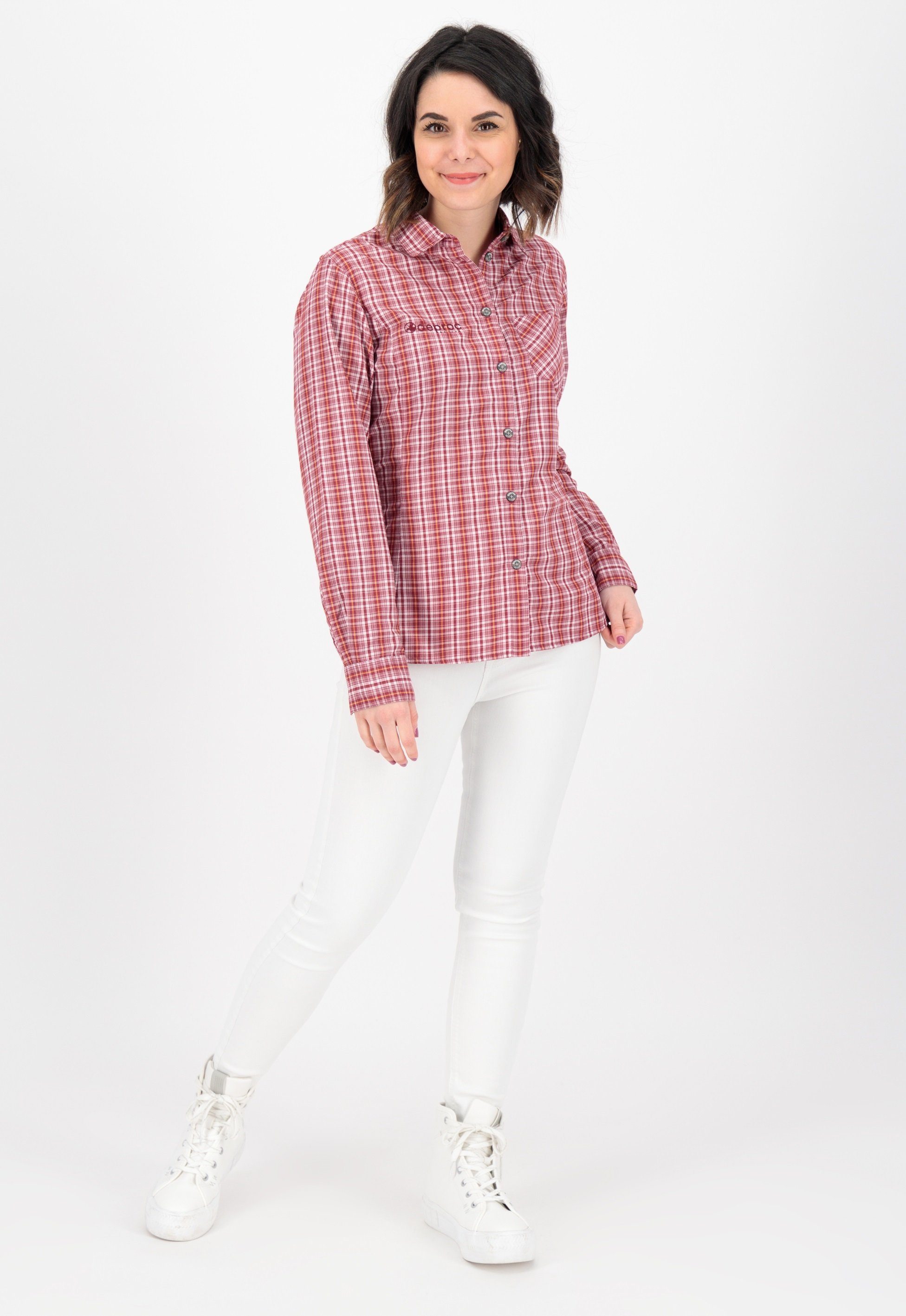 DEPROC Active Funktionshemd PHOENIX LONG Outdoorhemd, Trekkinghemd, Damenhemd