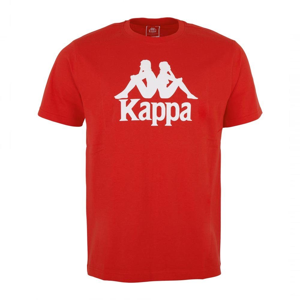 Logoprint Kappa goji T-Shirt mit berry plakativem