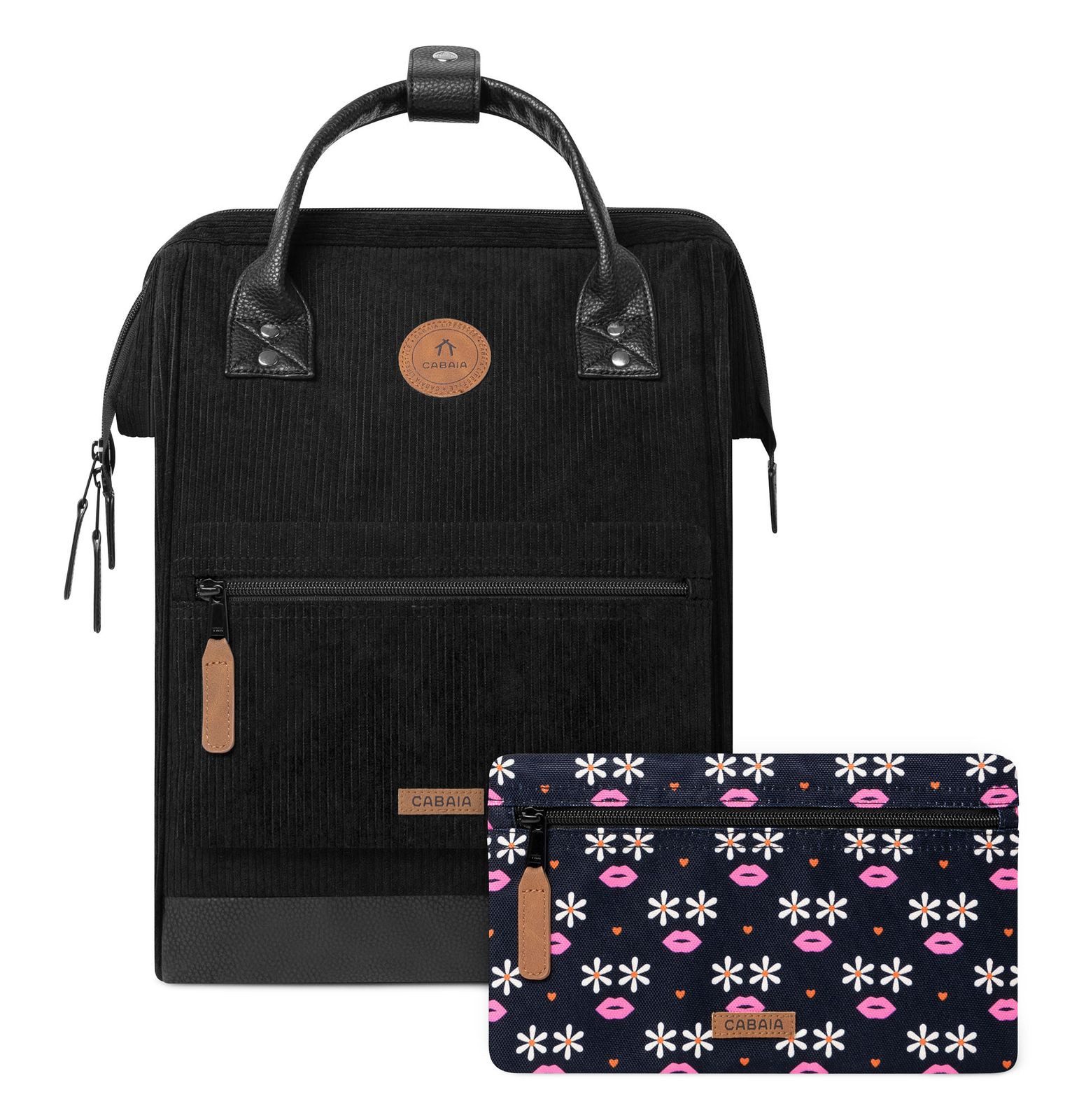 CABAIA Rucksack Recycled Velvet Backpack (Set, 3-tlg) günstig online kaufen