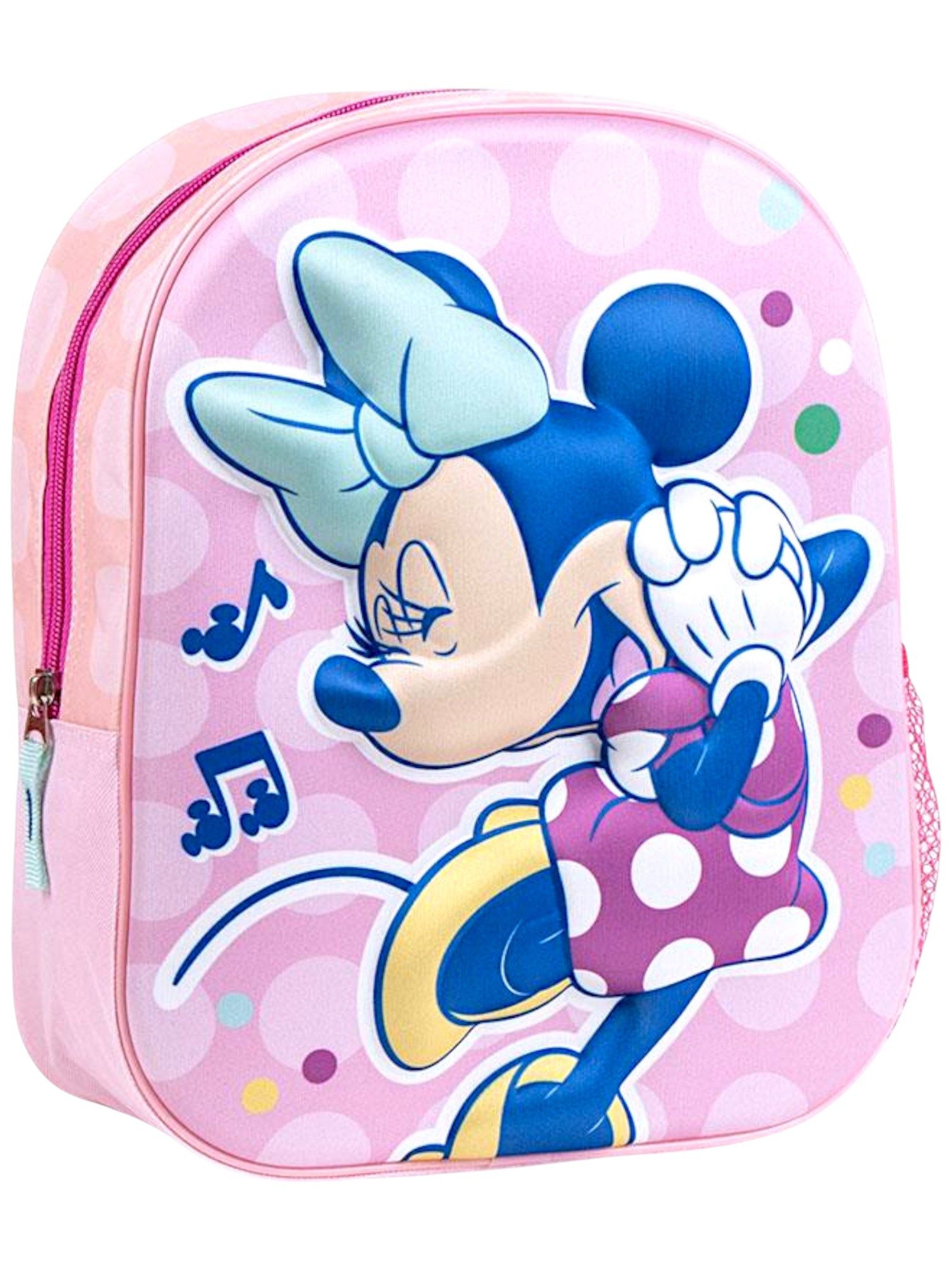 Cerdá Kindergartentasche Minnie Maus, 3D Kinder-Rucksack 31x25x10 cm
