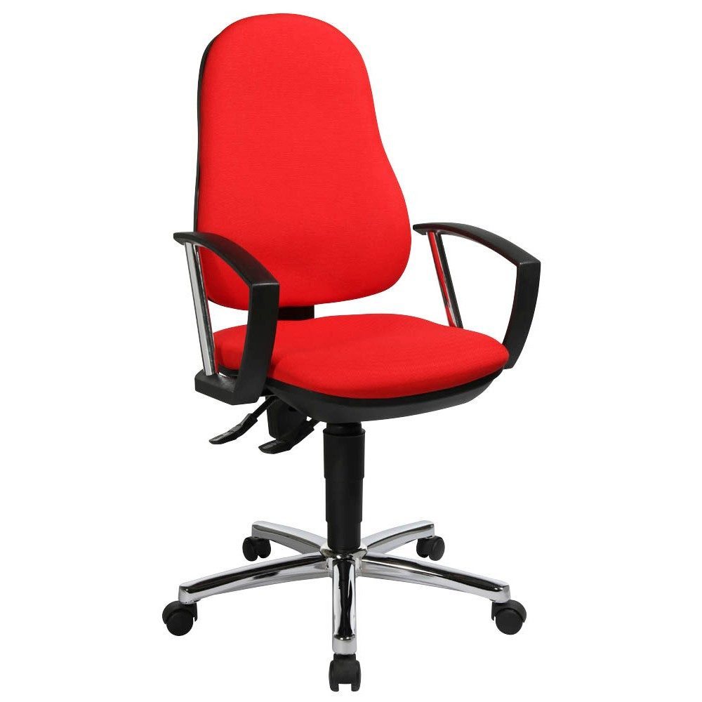 TOPSTAR Bürostuhl 1 Stuhl Bürostuhl Support P Deluxe - rot