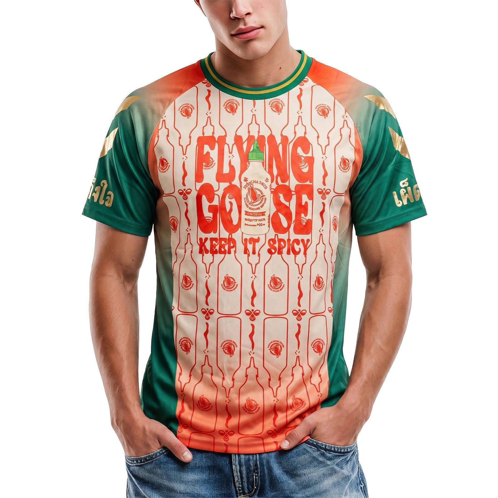 hummel T-Shirt T-Shirt Hummel x Sriracha