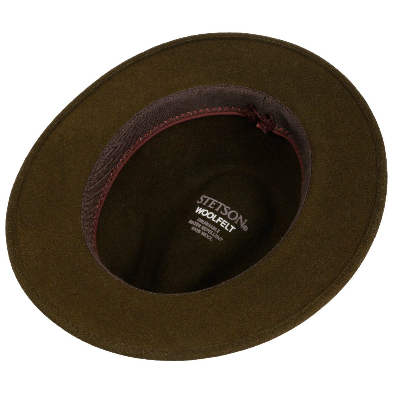 Stetson Filzhut (1-St) mit Lederband, Made in the EU