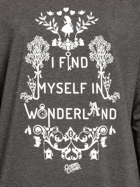 Disney Langarmshirt Alice im Wunderland I Find Myself