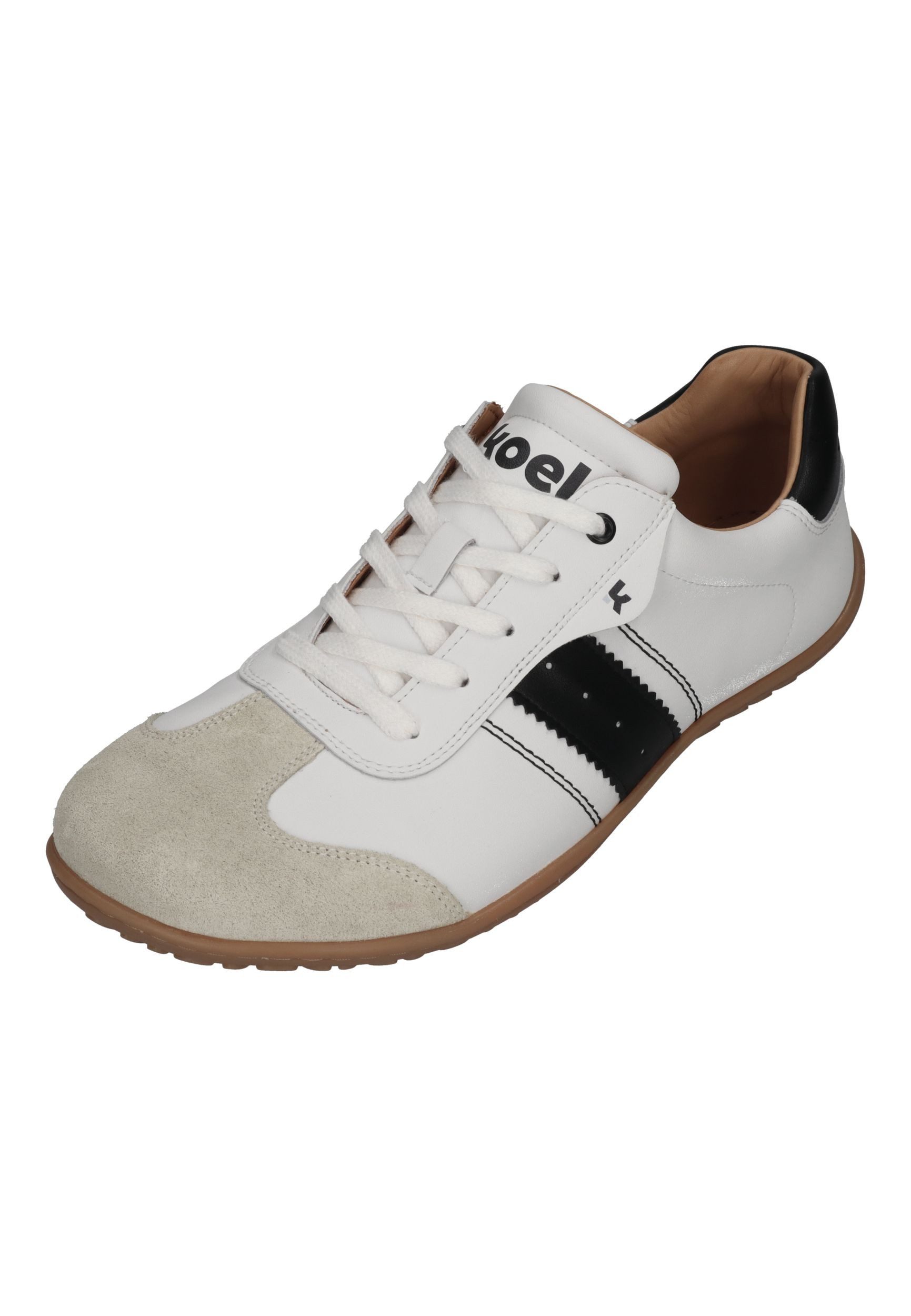 KOEL ILO NAPA SUEDE 3.0 Barfußschuh Off white black