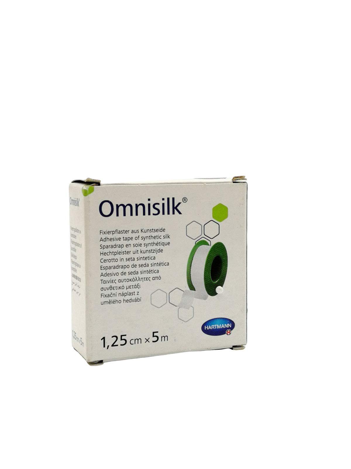 Wundpflaster Omnisilk 1,25cm x 5m