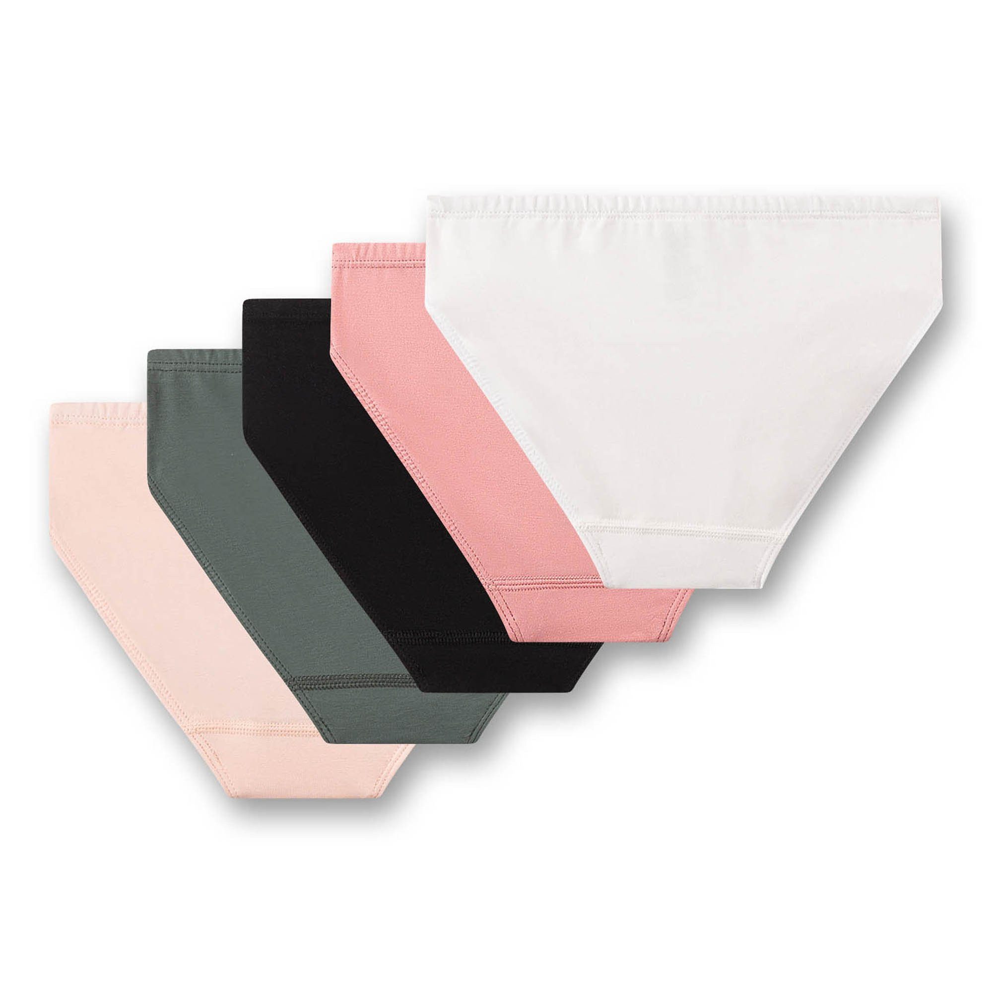 Sanetta Slip Mädchen Slip 5er Pack Baumwollmischung (Packung, 5er Pack)