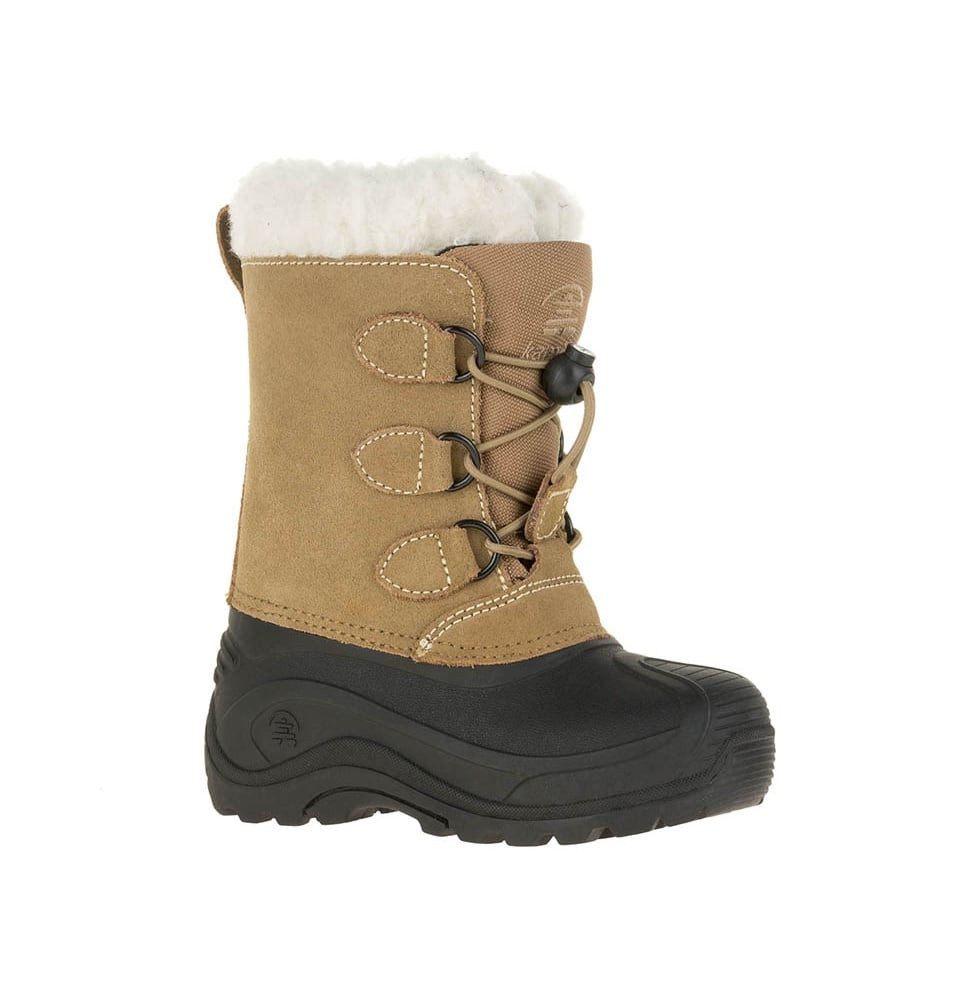 Kamik Snowdasher Canadian Style (wasserdicht) braun Kinder Winterstiefel