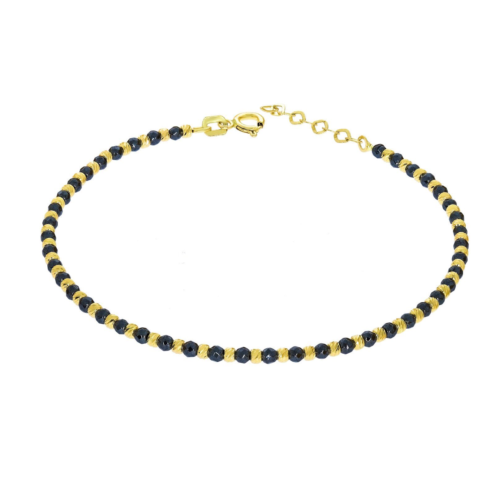Stella-Jewellery Goldarmband Onyx Armband mit 585er günstig online kaufen