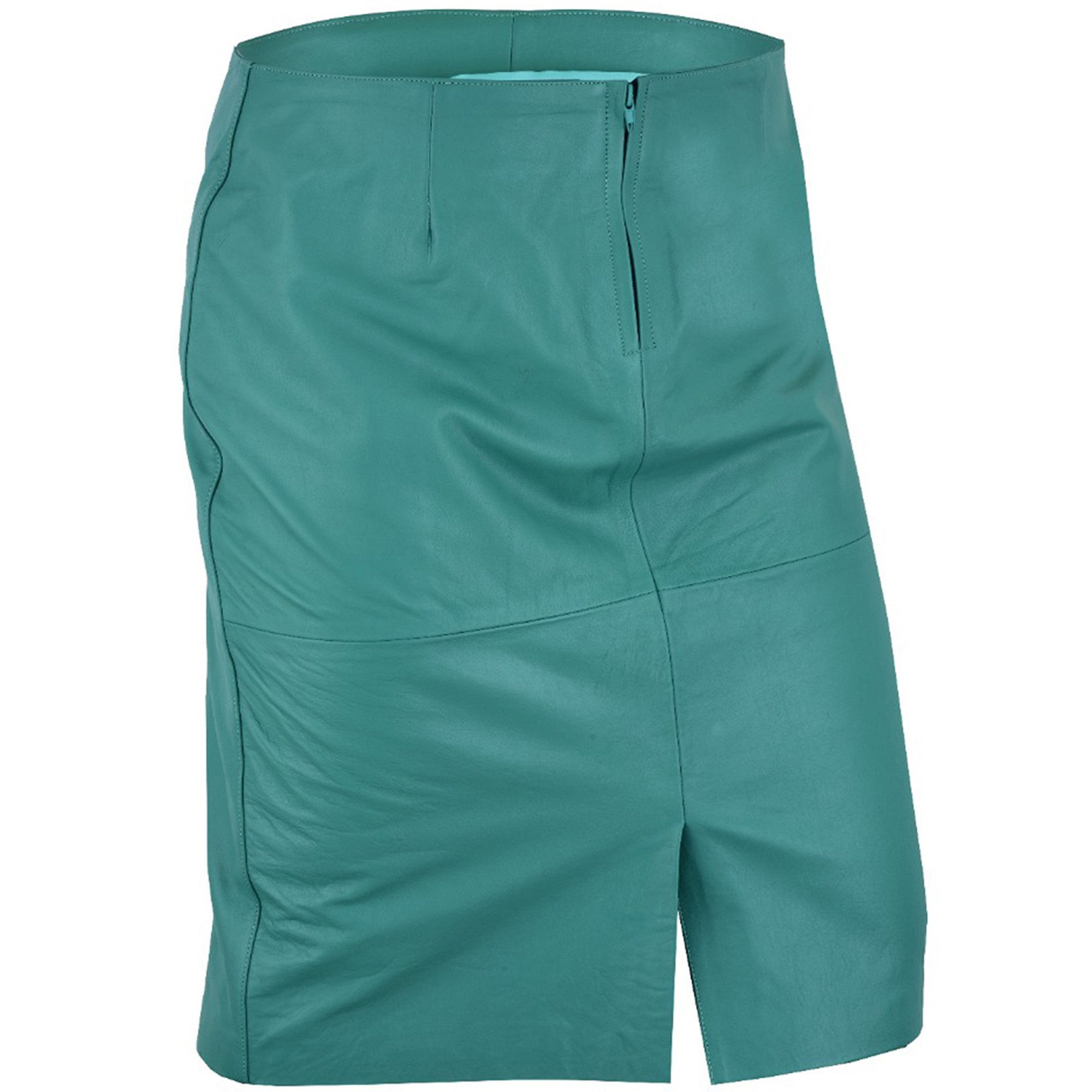 German Wear Lederrock Trend452R Midi Trendiger Midi Lederrock aus Lammnappa günstig online kaufen