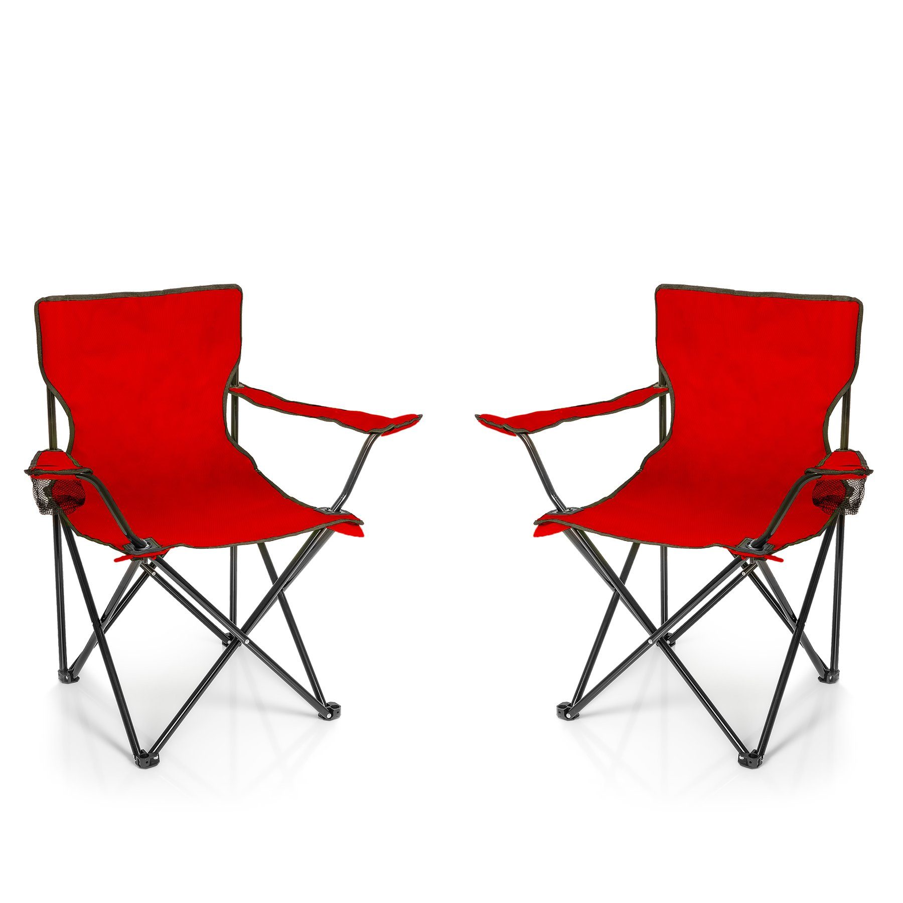 BigDean Campingstuhl 2x Faltstuhl Campingstuhl Anglerstuhl günstig online kaufen
