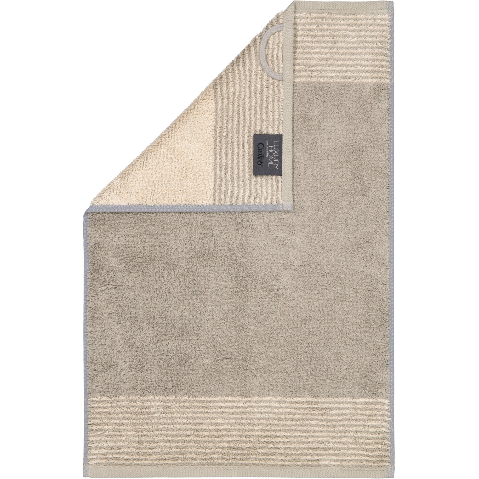Cawö Handtücher Luxury Home Two-Tone 590, 100% Baumwolle (1-St)