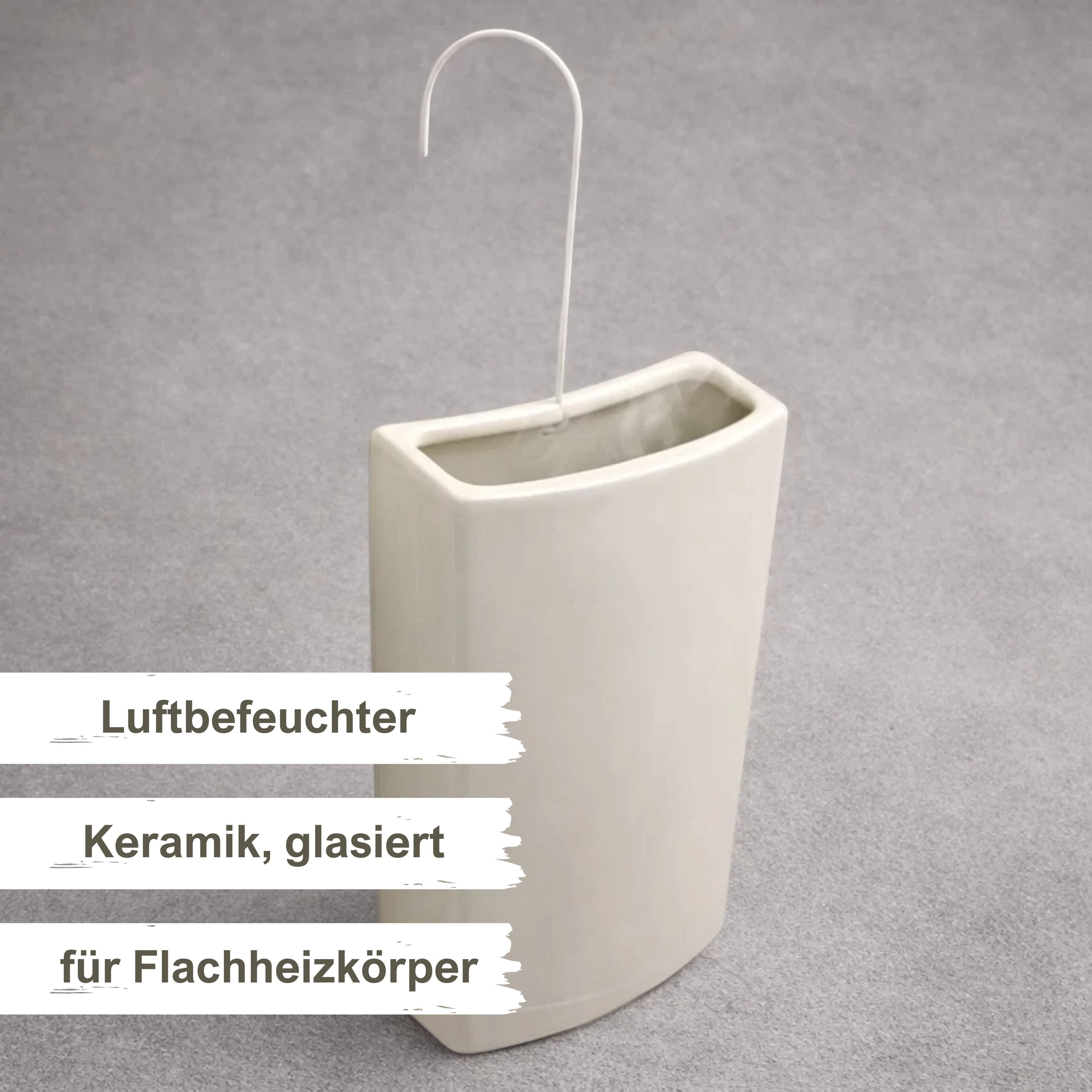 mikken Luftbefeuchter 2er Set Keramik Wasserverdunster Luftbefeuchter für Heizkörper