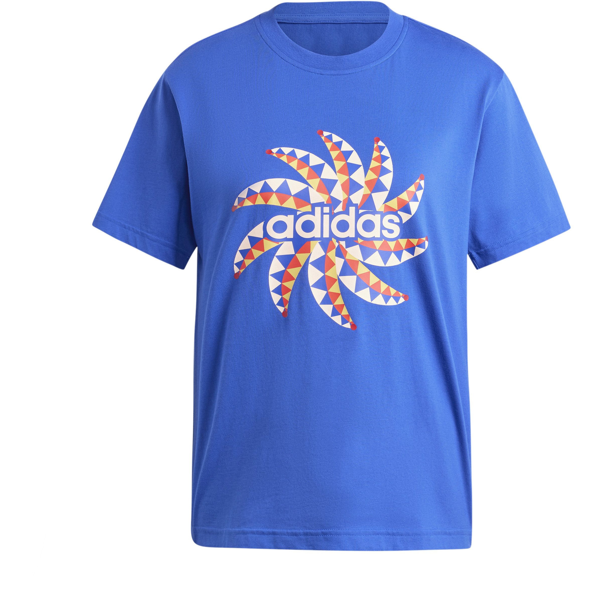 adidas Performance T-Shirt FARM GFX TEE BOBLUE