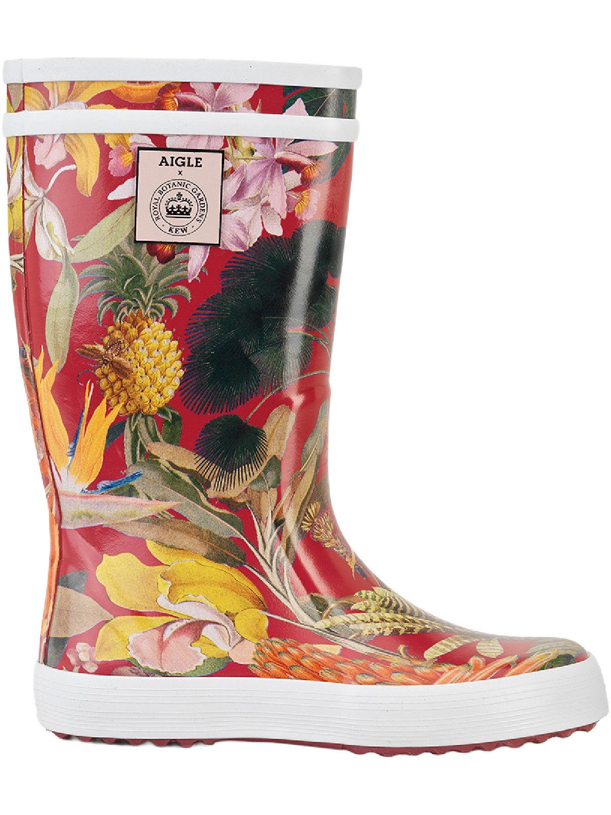 Aigle Lolly-Pop Kid rot/bunt-kombi Gummistiefel