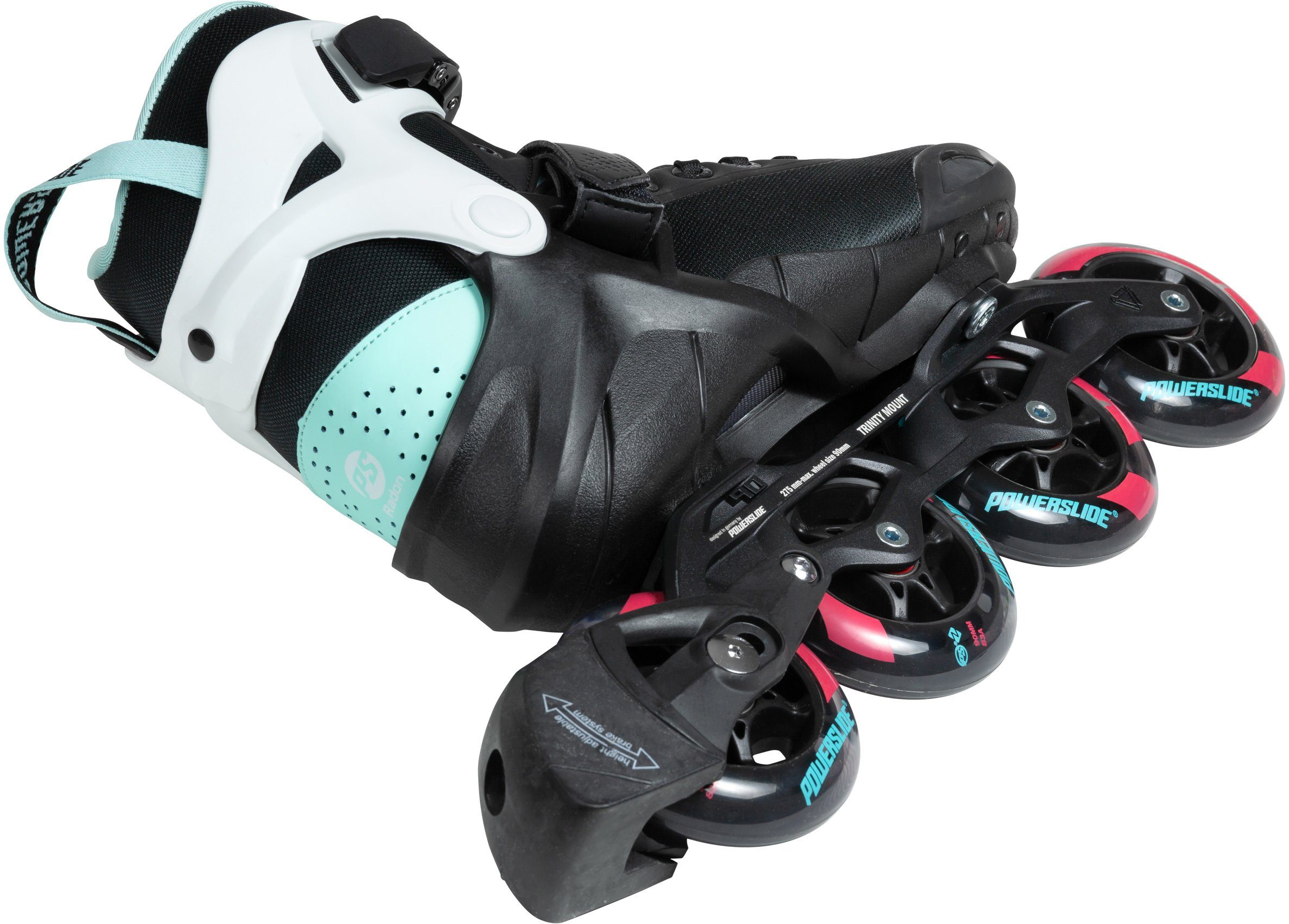 Powerslide Inlineskates Phuzion Radon Teal 90