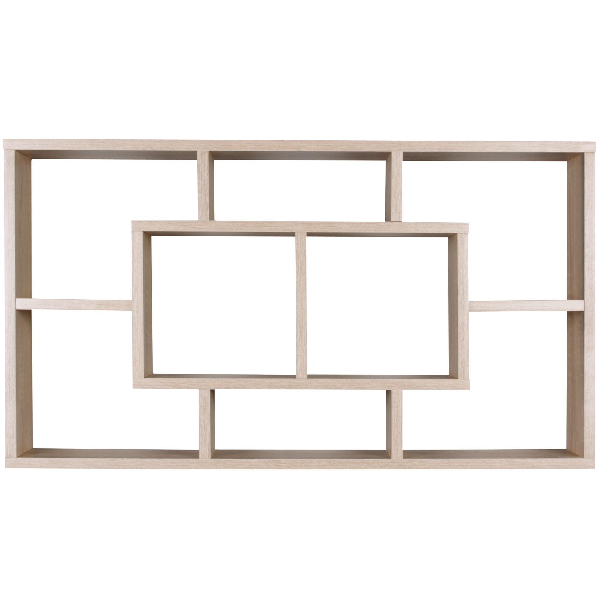 FINEBUY Wandregal SuVa7083_1, Hängeregal Modern, 5x16 günstig online kaufen