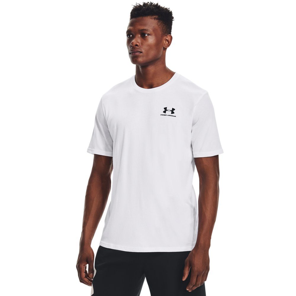 Under Armour® LC SLEEVE UA weiß SPORTSTYLE T-Shirt SHORT