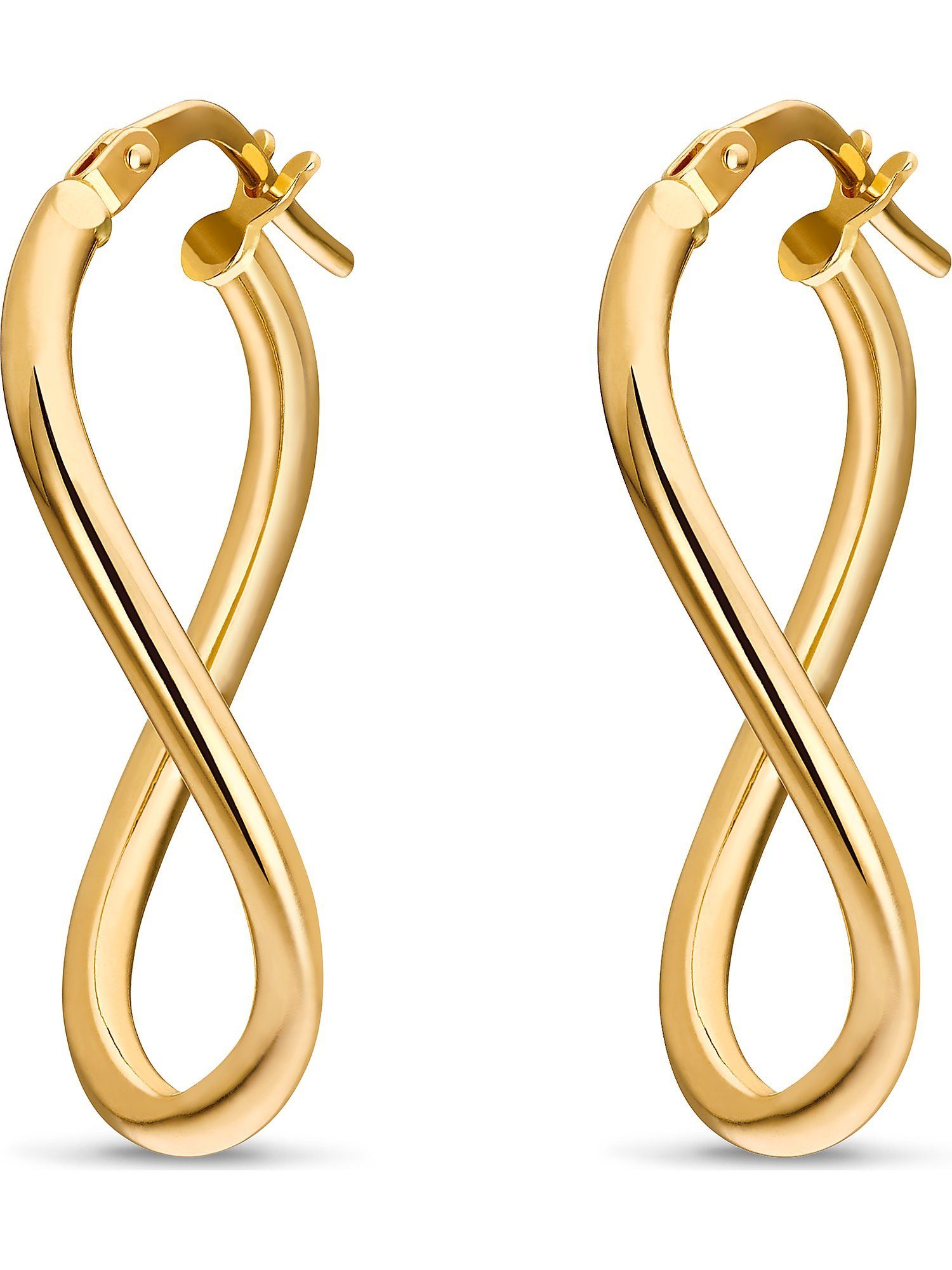 CHRIST Paar Серьги-кольца CHRIST Damen-Creolen 375er Gelbgold (Paar)