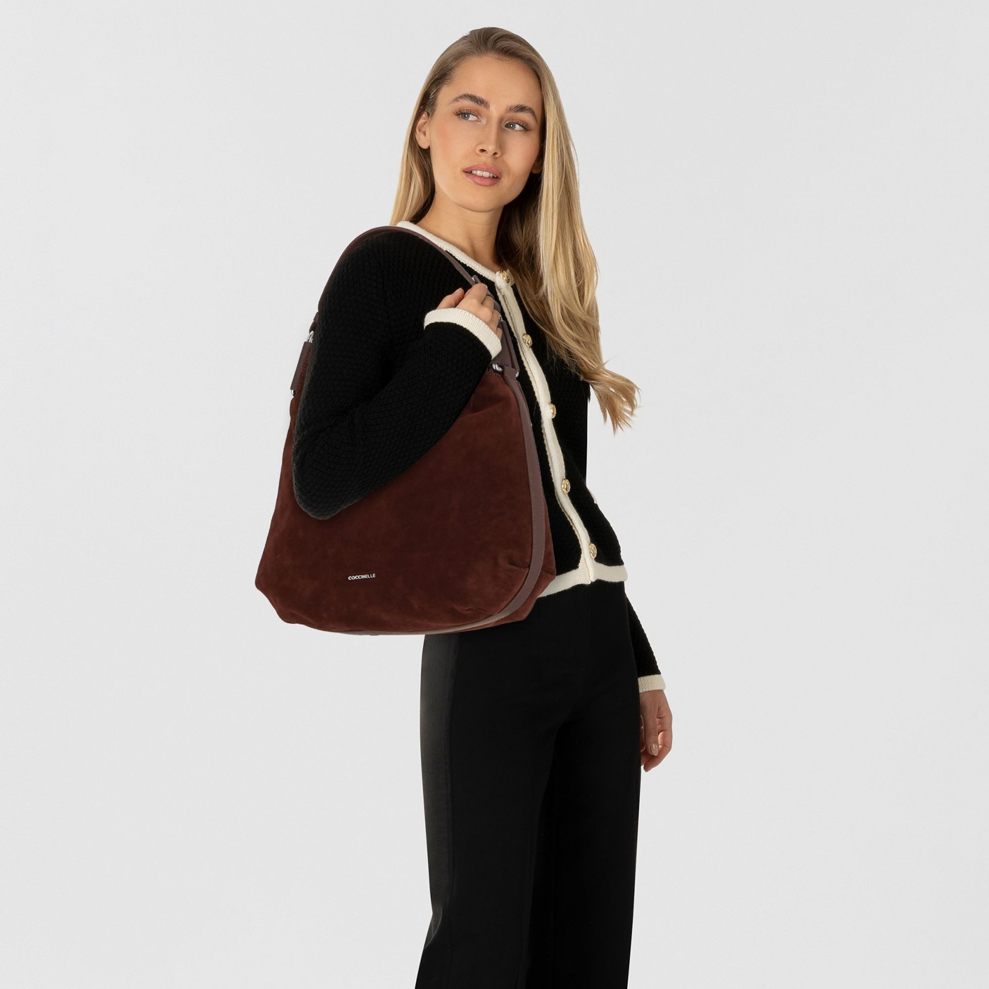COCCINELLE Schultertasche Rebekka, Leder günstig online kaufen
