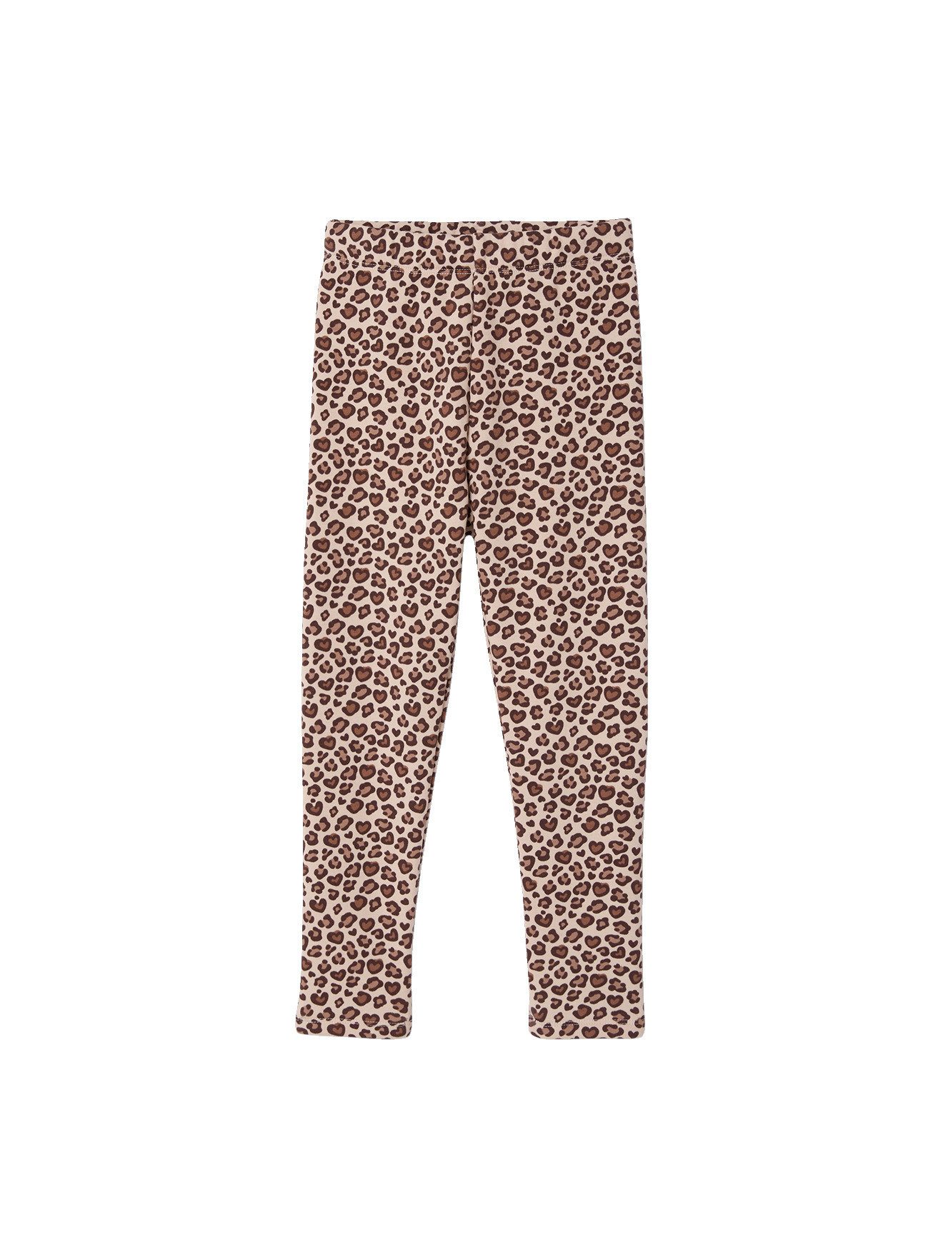 vertbaudet Leggings Mädchen Thermo-Leggings Dehnbund, Regenboegen oder Einhoerner