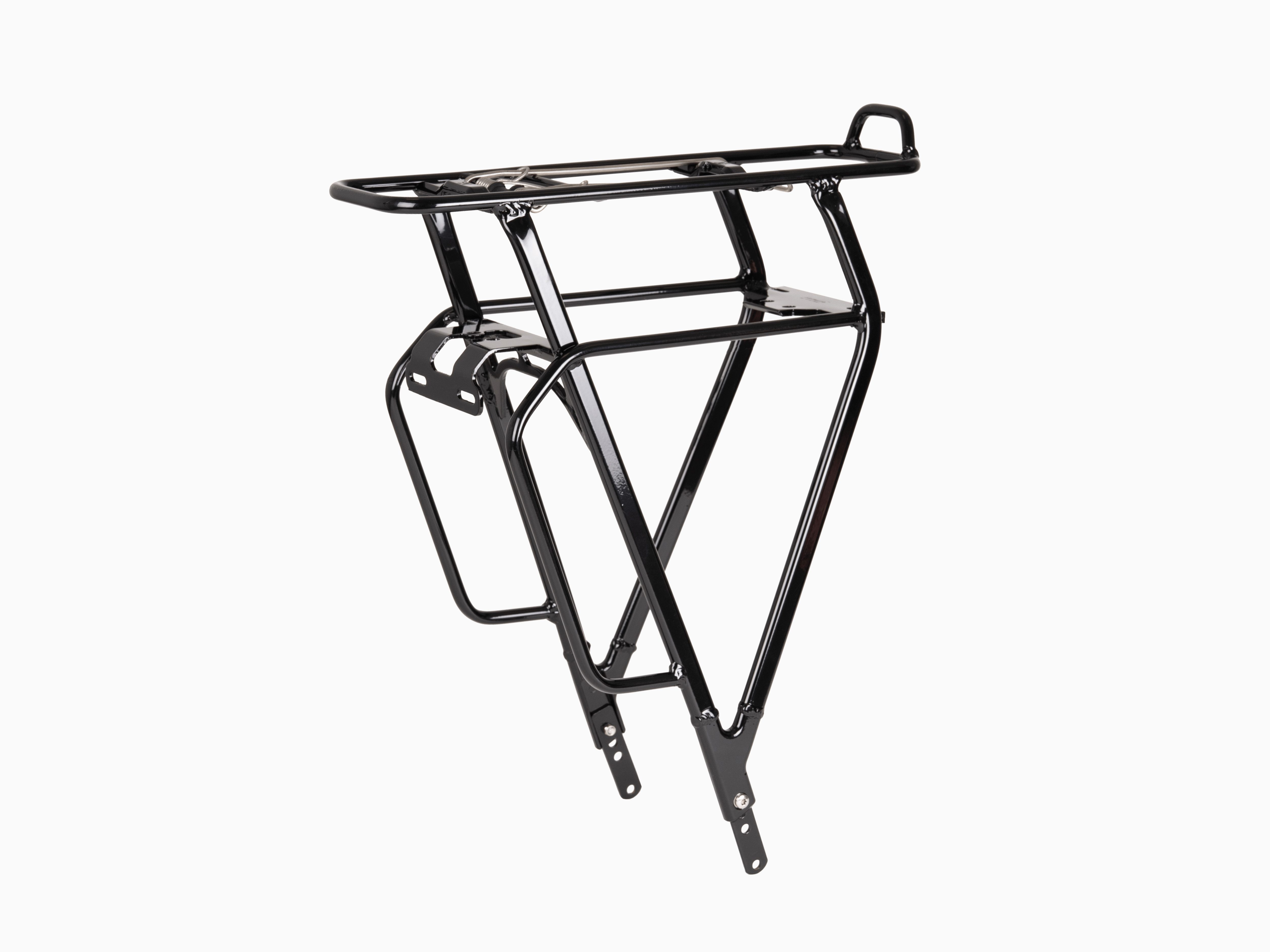 AtranVelo Fahrrad-Gepäckträger E Bike Gepäckträger 26 28 Zoll schwarz E Max STePS Alu verstellbar fü