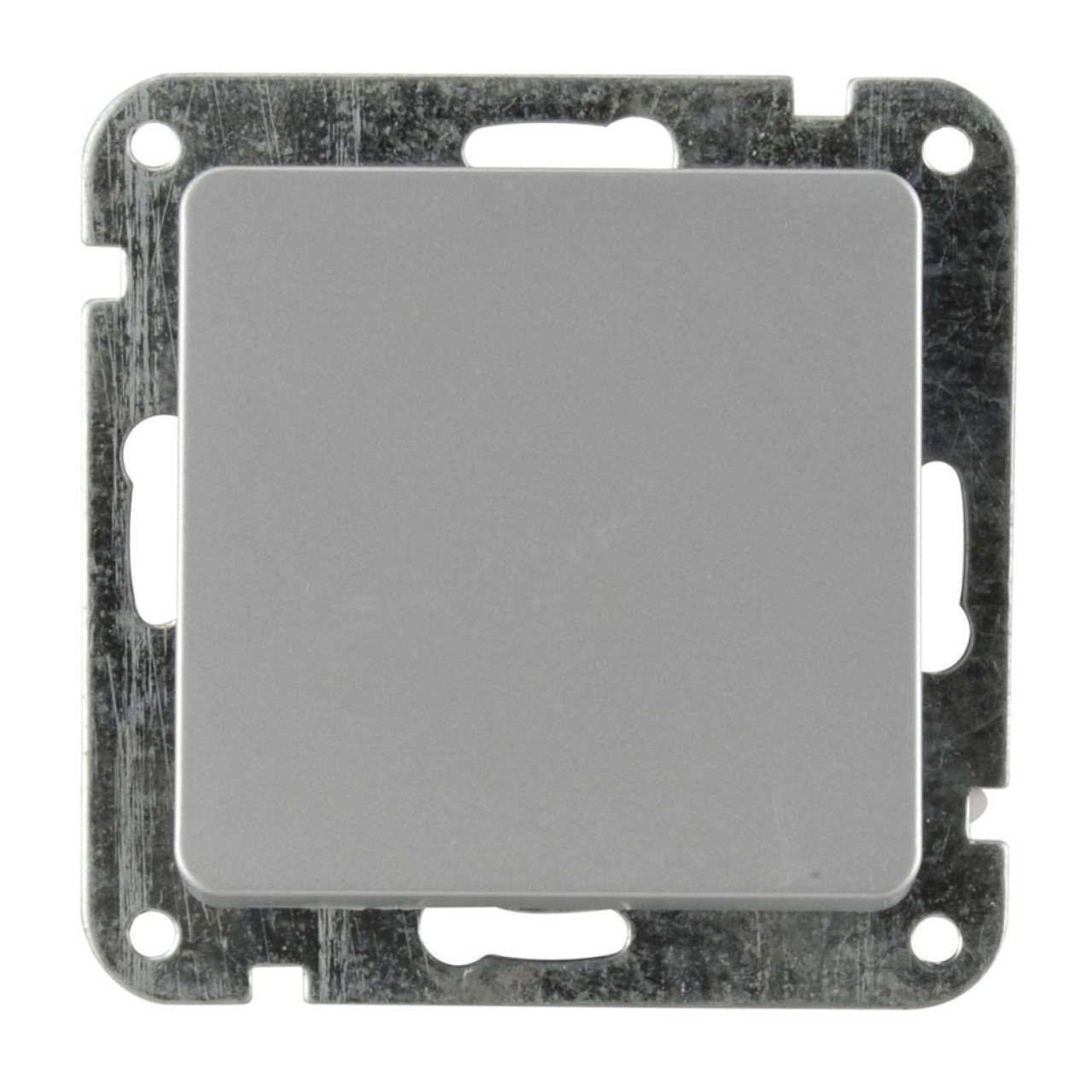 UNITEC Переключатель Unitec Aus-Wechselschalter mit Wippe silber, Serie